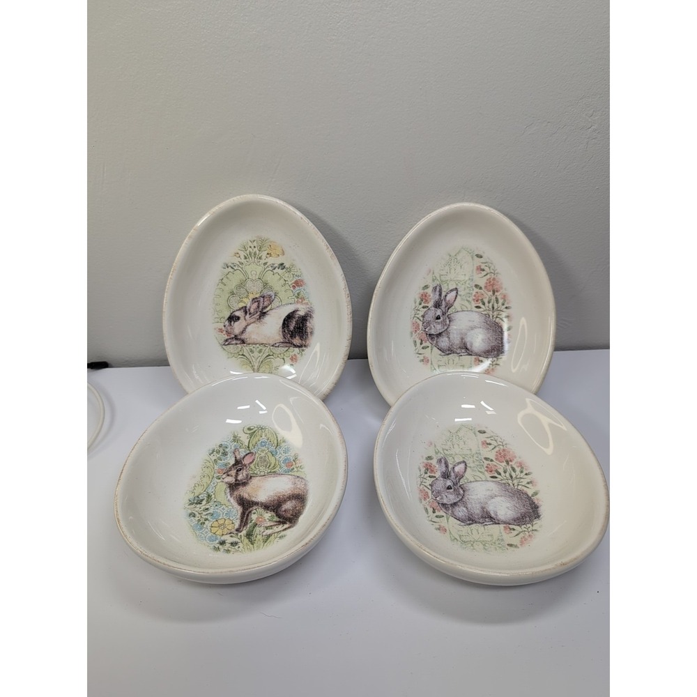 Pottery Barn‎ Easter Egg Shape Bowl Set
